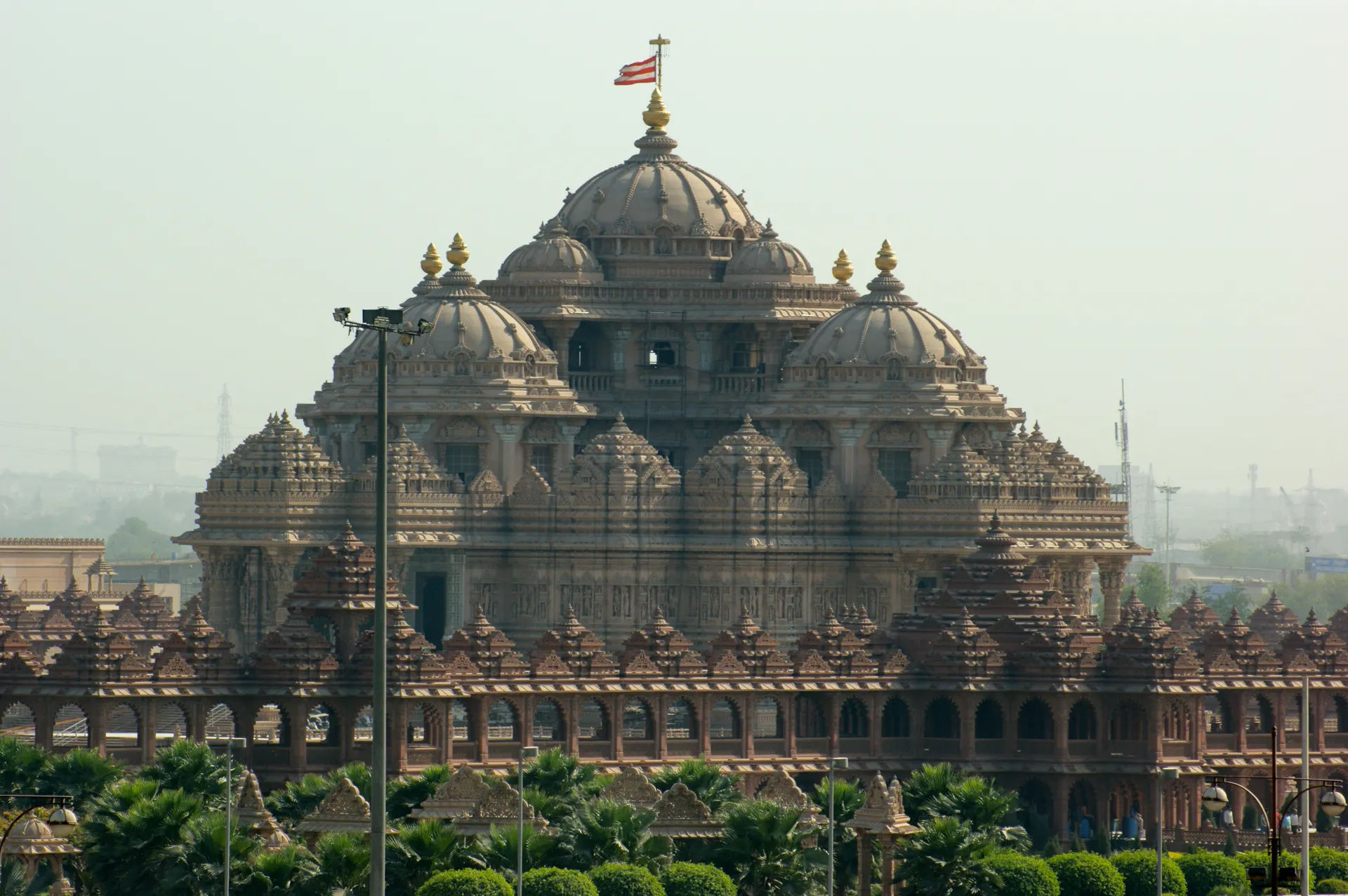 Templo Akshardham en Delhi