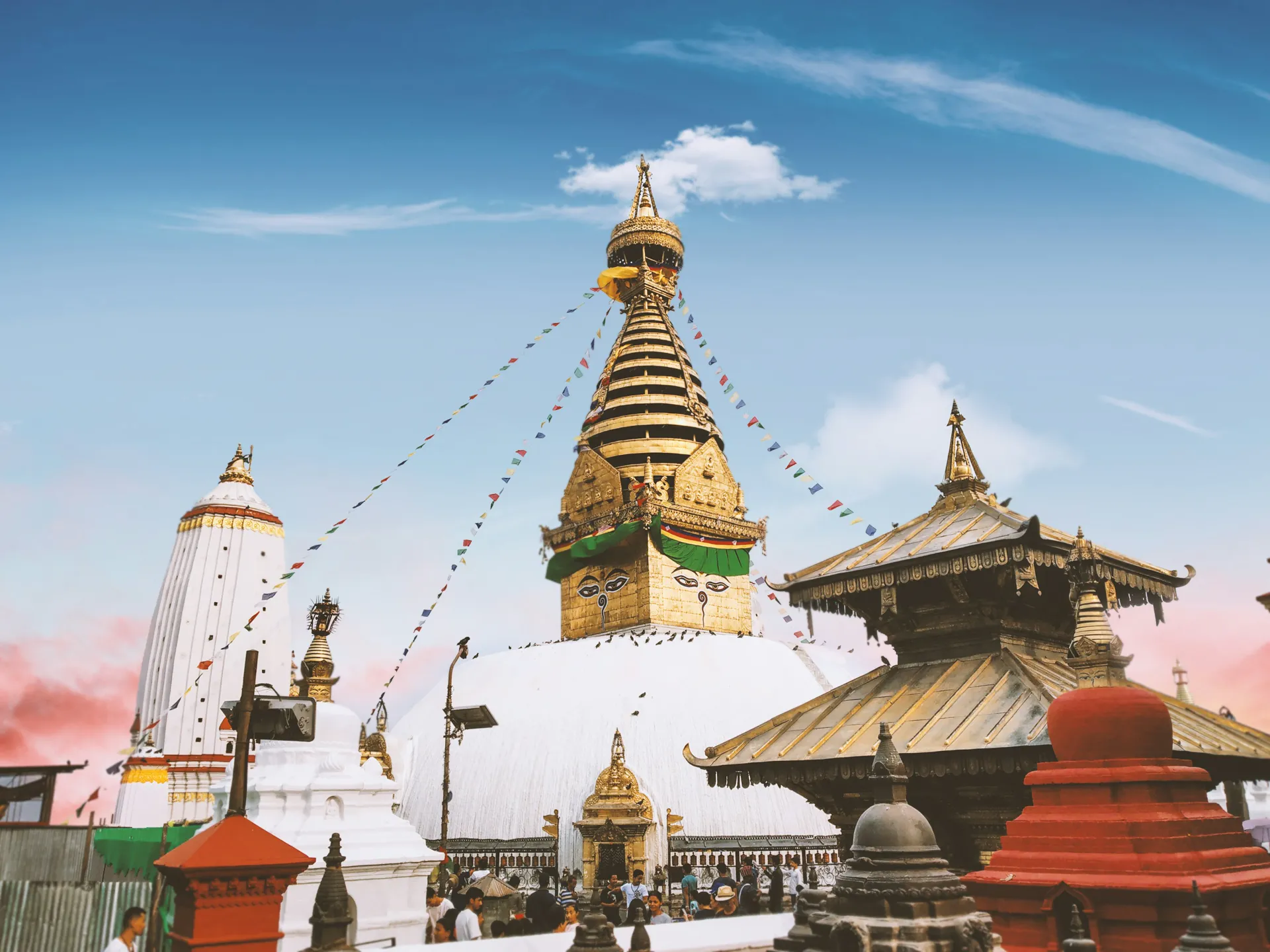 Templo Swayambhunath (Templo de los Monos)